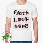 Мужская футболка органик