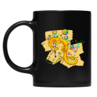 Кружка цветная UV-DTF