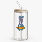 Банка с бамбуковой крышкой