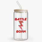 Банка с бамбуковой крышкой