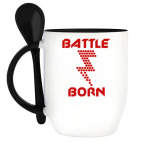 Кружка с ложкой