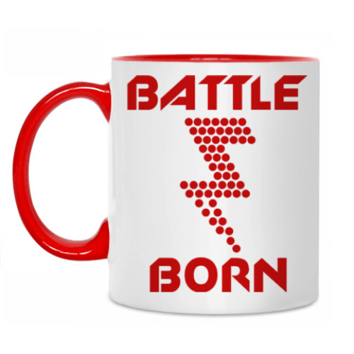 Кружка с принтом The Killers Battle Born