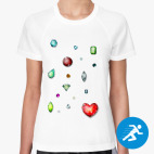 Женская спортивная футболка