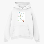 Толстовка худи оверсайз