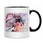 Кружка двухцветная