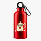 Металлическая бутылка 400 мл UV-DTF