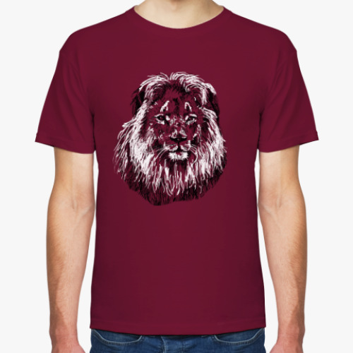 Футболка с принтом Лев