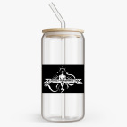 Банка с бамбуковой крышкой