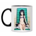 Кружка двухцветная