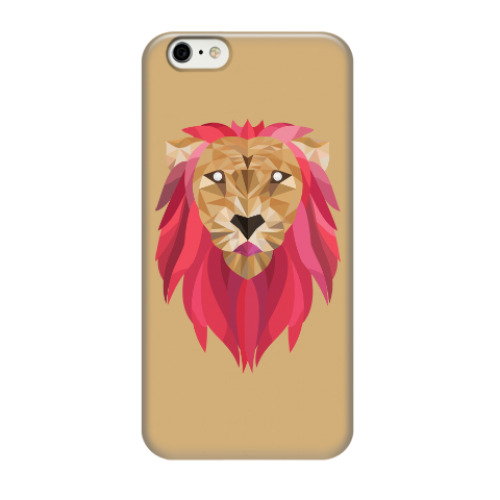 Чехол для iPhone 6/6s Лев / Lion