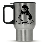 Кружка-термос металлик Linux Che Guevara