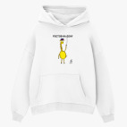 Толстовка худи оверсайз