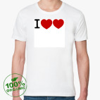 Мужская футболка органик