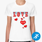 Женская спортивная футболка