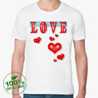 Мужская футболка органик