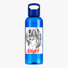 Прозрачная спортивная бутылка