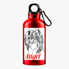 Металлическая бутылка 400 мл UV-DTF