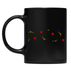 Кружка цветная UV-DTF