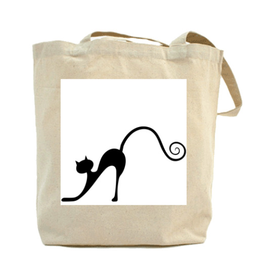 Сумка шоппер с принтом Грация