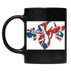 Кружка цветная UV-DTF