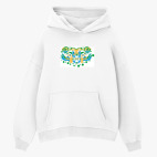 Толстовка худи оверсайз