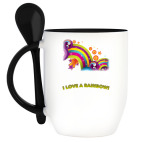 Кружка с ложкой