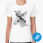 Женская спортивная футболка