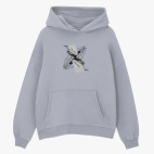 Толстовка худи оверсайз