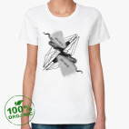 Женская футболка органик