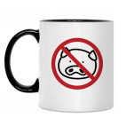 Кружка двухцветная