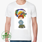 Мужская футболка органик