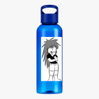 Прозрачная спортивная бутылка