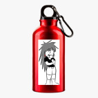 Металлическая бутылка 400 мл UV-DTF