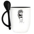 Кружка с ложкой