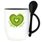 Кружка с ложкой