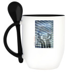 Кружка с ложкой