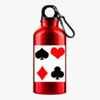 Металлическая бутылка 400 мл UV-DTF