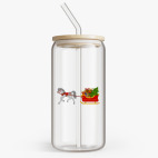 Банка с бамбуковой крышкой