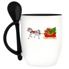 Кружка с ложкой