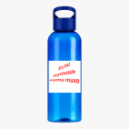 Прозрачная спортивная бутылка