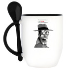 Кружка с ложкой