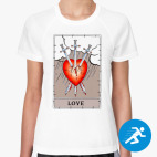 Женская спортивная футболка