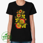 Женская футболка органик