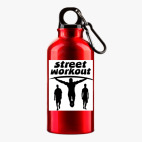 Металлическая бутылка 400 мл UV-DTF