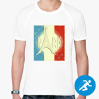 Мужская спортивная футболка