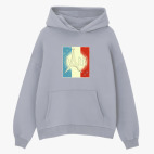 Толстовка худи оверсайз