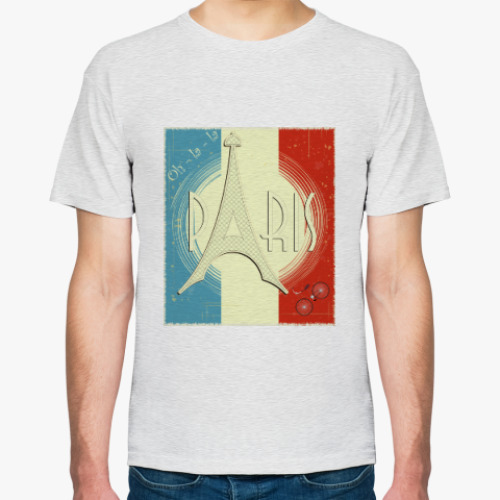 Футболка с принтом Paris