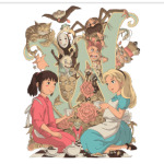 Wonderland Alice and Chihiro