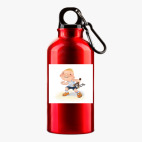 Металлическая бутылка 400 мл UV-DTF