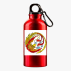 Металлическая бутылка 400 мл UV-DTF